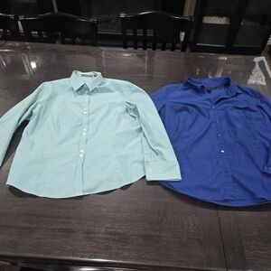 Worthington And Liz Claiborne Button Ups